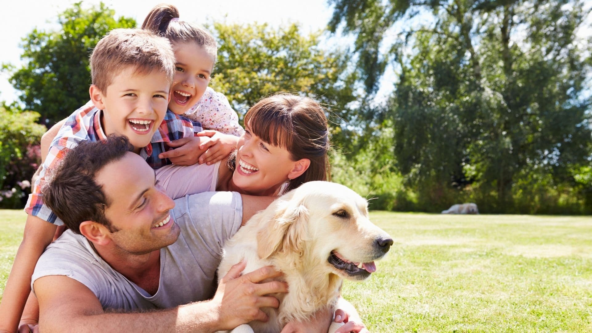 Family protected by life insurance